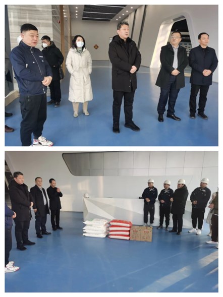 黨委副書記、總經(jīng)理崔仲民看望慰問春節(jié)堅(jiān)守一線值守人員
